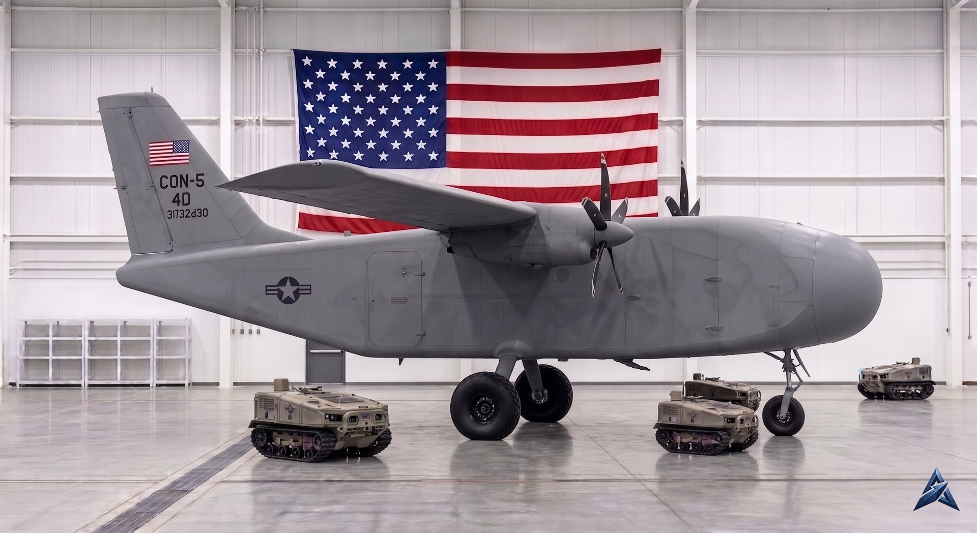 Condor in the hangar